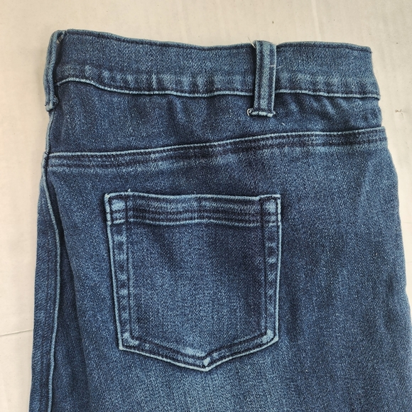 DG2 by Diane Gilman Comfort Virtual Stretch Boot-Cut indigo Blue Jean - Picture 4 of 10